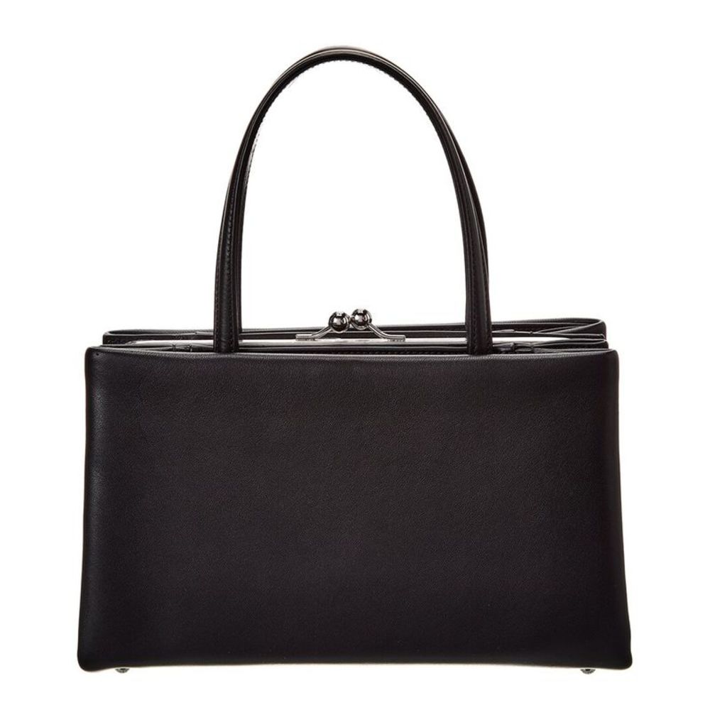 Dolce & Gabbana Mamma DG Logo Plaque Leather Clutch - Picture 2 of 4